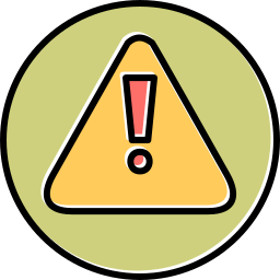 symbol ostrzeżenia ikona