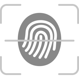 Finger scan icon