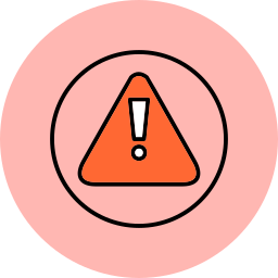 waarschuwingssymbool icoon