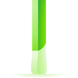 zielona cebula ikona