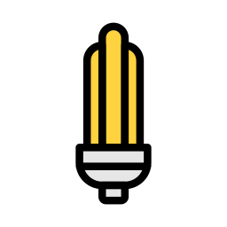 Энергосберегающий свет иконка