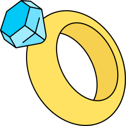 Wedding ring icon