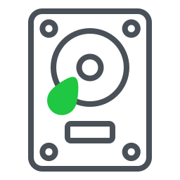 Накопитель на жестком диске иконка