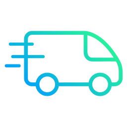 Delivery van icon