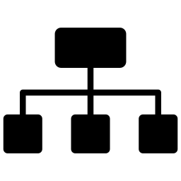 diagramma di flusso icona