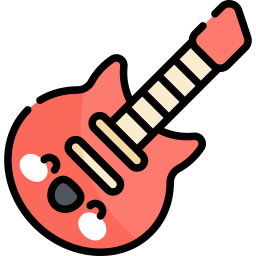 Electric guitar icon