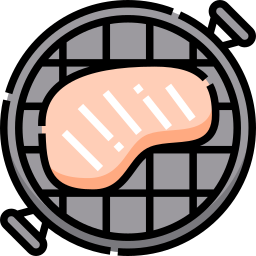 Korean bbq icon