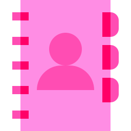 연락처 목록 icon