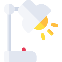 Desk lamp icon