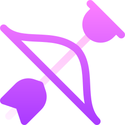 Bow and arrow icon