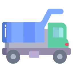 Dump truck icon