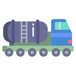 caminhão tanque Ícone