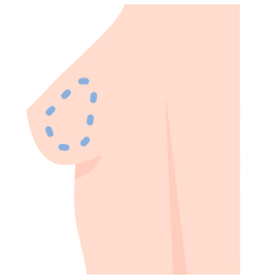 implante de seno icono