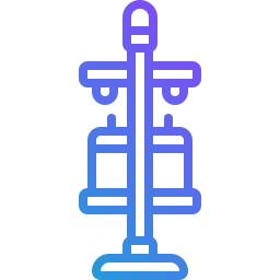 Electric pole icon