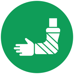 Arm plaster icon