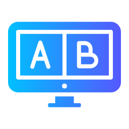 Ab testing icon