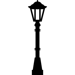 słup latarni ulicznej ikona
