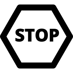 Знак СТОП иконка