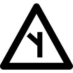 links kruis vooruit icoon