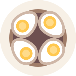 Соевые яйца иконка