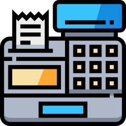 Cash register icon