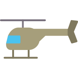 helicóptero icono