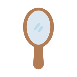 Ручное зеркало иконка