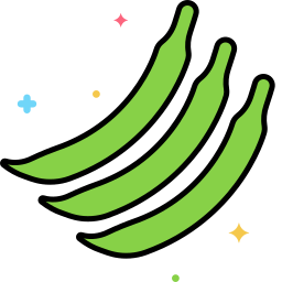 groene bonen icoon