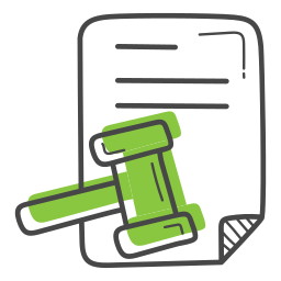 Legal document icon