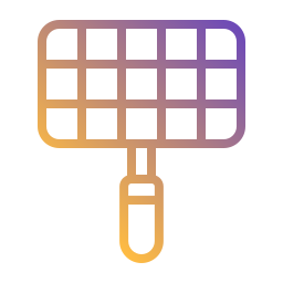 Grilling basket icon