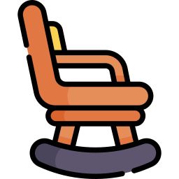 Rocking chair icon