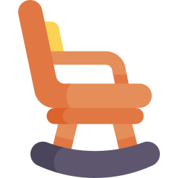 Rocking chair icon