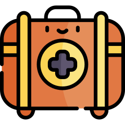 First aid kit icon