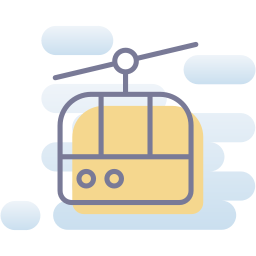 Cable car icon