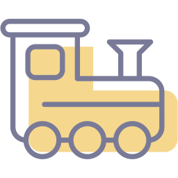 Train engine icon