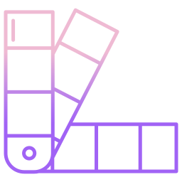 palette de couleurs Icône