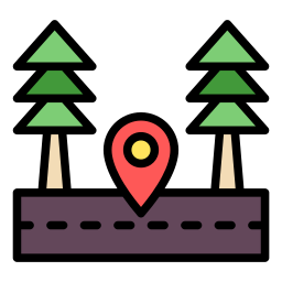 locatie park icoon
