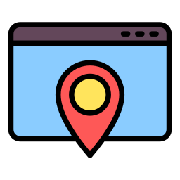 Mobile map icon