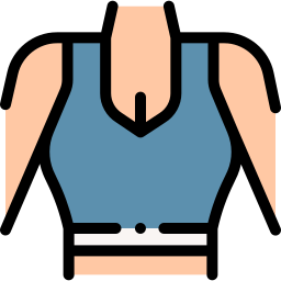 sujetador deportivo icono
