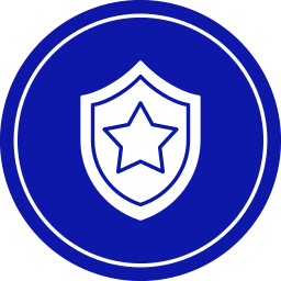 contorno de escudo Ícone