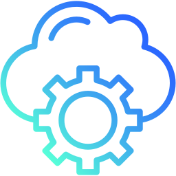 Cloud service icon