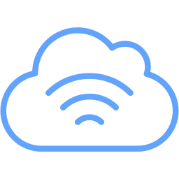 connessione cloud icona