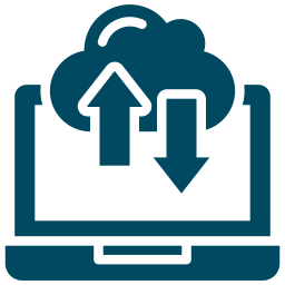 computación en la nube icono