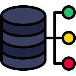 zarządzania bazami danych ikona