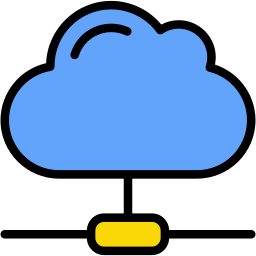 serveur cloud Icône