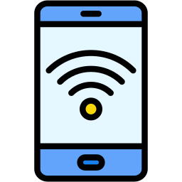 rete mobile icona
