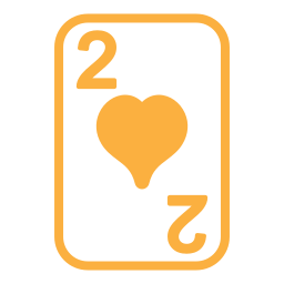 Two of hearts icon