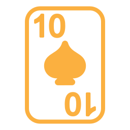 스페이드 10개 icon