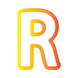 Letter r icon