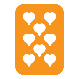 Eight of hearts icon